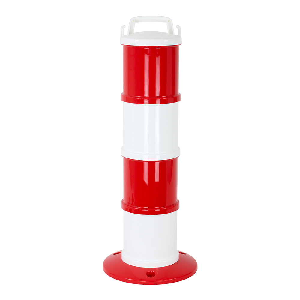 Balise de signalisation modulable Rouge/Blanche - 1090019