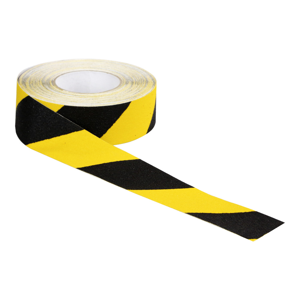 Ruban 50mm x 6m Antidérapant Jaune/Noir - 8001513