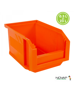 Bac a bec European - Orange Fluo - Novap