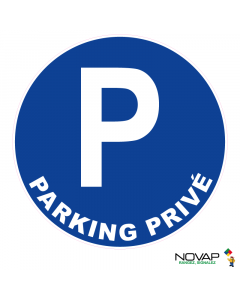 Panneau Parking Privé - Novap