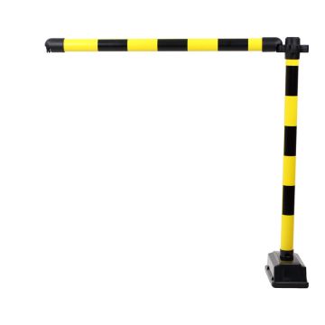 Barrière Express 1 lisse 1m supplémentaire Jaune/Noir - Novap