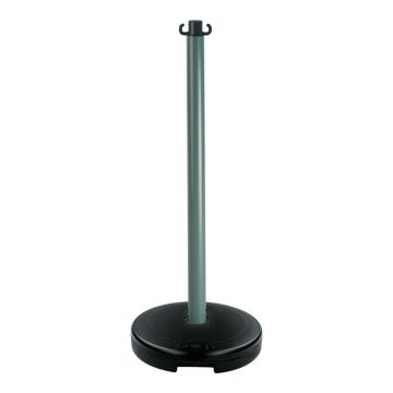 Poteau PVC Bronze sur socle à lester 9kg - Novap