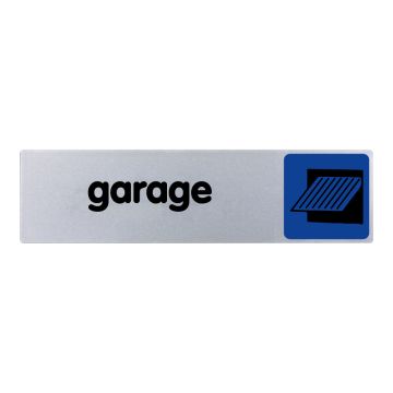 Plaquette de porte Garage - couleur 170x45mm - 4033143