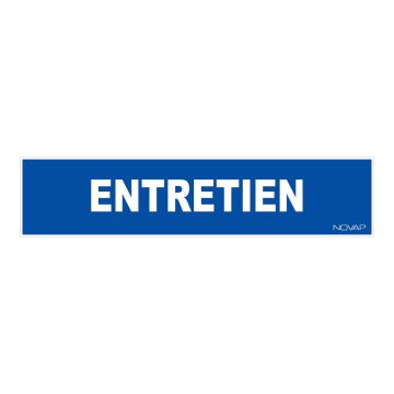 Panneau Entretien - Rigide 330x75mm - 4120355