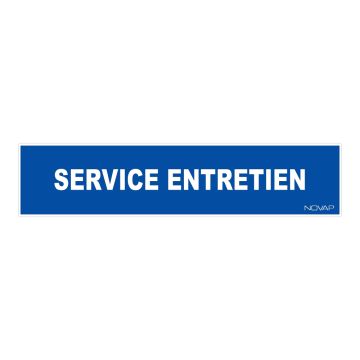 Panneau Service entretien - Rigide 330x75mm - 4120836