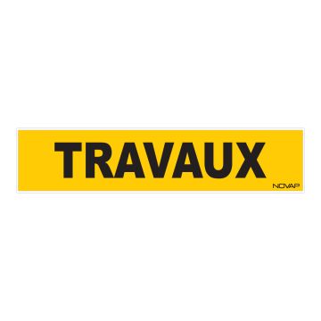 panneau travaux