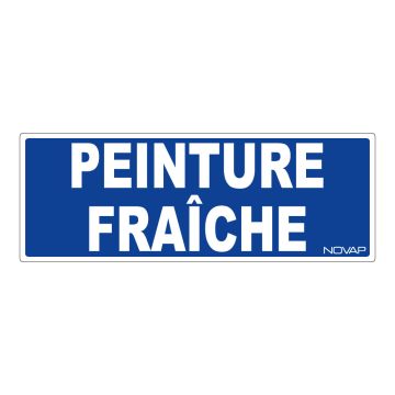 Panneau Peinture fraiche - Rigide 330x120mm - 4140247