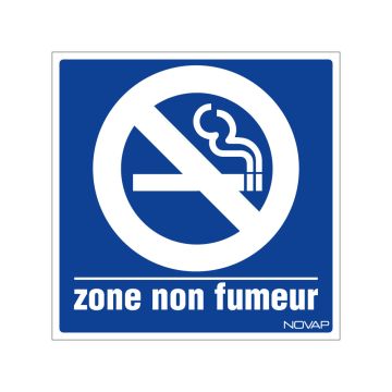 Panneau Zone non fumeur - Rigide 200x200mm - 4220215