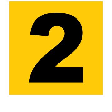 N°2 - 200x200mm - Rigide Jaune - 4220772