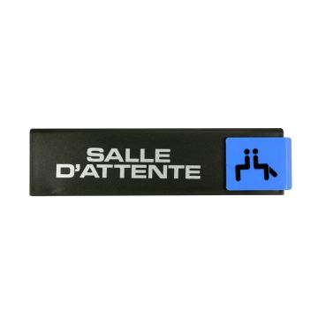 Plaquette de porte Salle d'attente - Europe design 175x45mm - 4260631