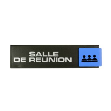 Plaquette de porte Salle de réunion - Europe design 175x45mm - 4260648