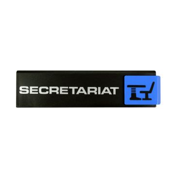 Plaquette de porte Secretariat - Europe design 175x45mm - 4260662