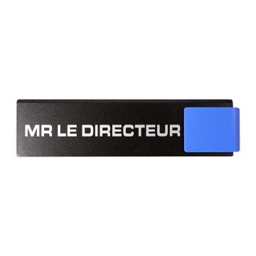 Plaquette de porte Mr le directeur - Europe design 175x45mm - 4261140