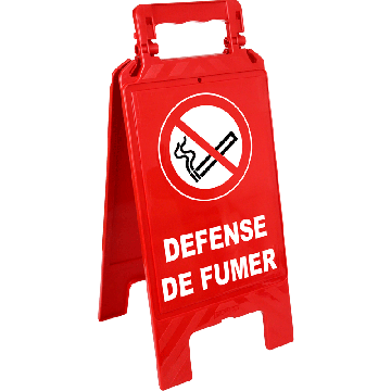 Chevalet Défense de fumer - Novap