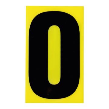 N°0  - 100x60mm Jaune/Noir - 4349404