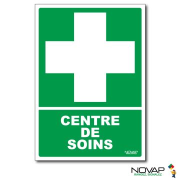 Panneau Centre de soins - Rigide A5 - Novap