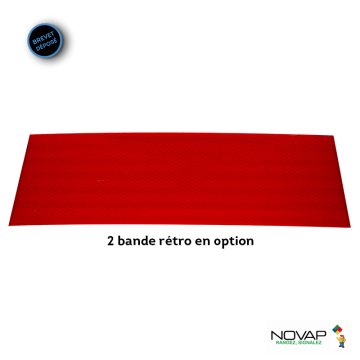 Option seconde bande rétroréfléchissante - Novap