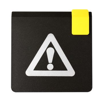 Plaquette de porte Danger - Europe design 95x95mm - 4270104