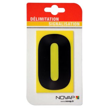 N°0  - 100x60mm Jaune/Noir - 4349404