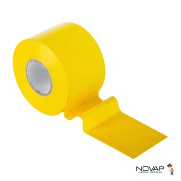 Ruban adhésif 50mmx33m Jaune - Novap