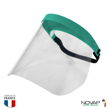 Visière de protection - Vert - Novap