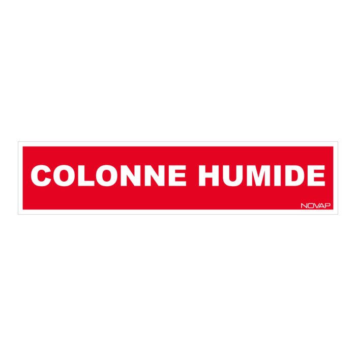 Panneau Colonne humide - Rigide 330x75mm - Novap