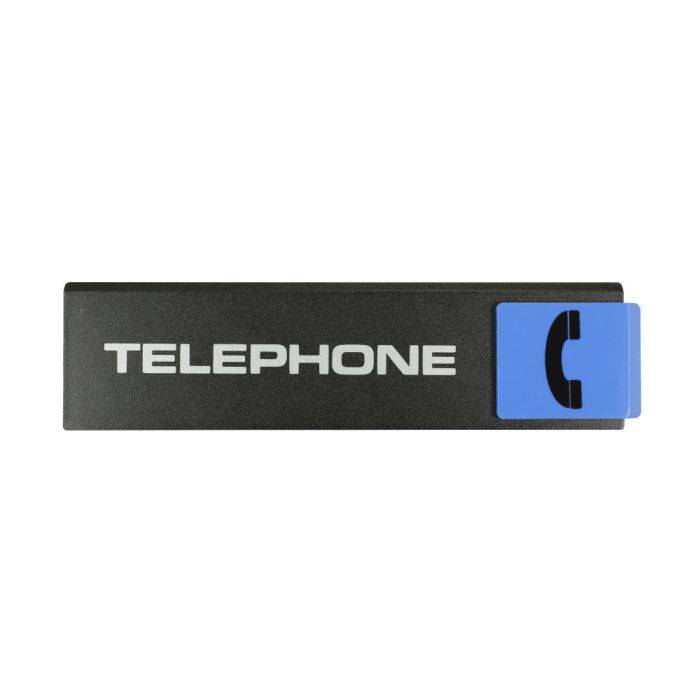 Plaquette de porte Téléphone - Europe design 175x45mm - Novap