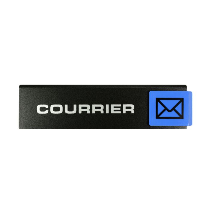 Plaquette de porte Courrier - Europe design 175x45mm - Novap