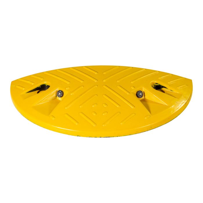 Module 1/2 rond de ralentisseur jaune - BUMP H 60mm - Novap