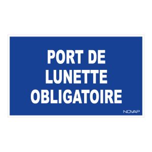 Panneau Port lunette obligatoire - Rigide 330x200mm - 4160467