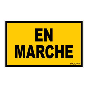 Panneau En marche - Rigide 330x200mm - 4161419
