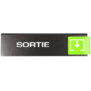 Plaquette Sortie - Europe Access 175x45mm - Novap