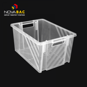 Novabac 6L translucide - bac de rangement - Novap