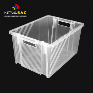 Novabac 6L Translucide - bac de rangement - Novap