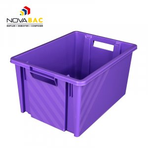 Novabac 10L Violet - bac de stockage - Novap