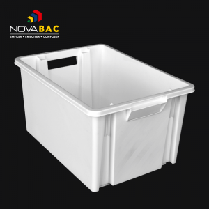 Novabac 6L Blanc - bac de rangement - Novap