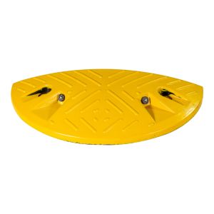 Module 1/2 rond de ralentisseur jaune - BUMP H 50mm - 8005023