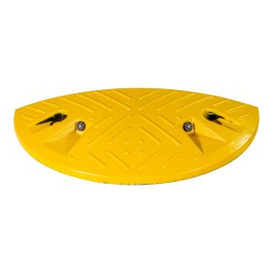 Module 1/2 rond de ralentisseur jaune - BUMP H 60mm - Novap