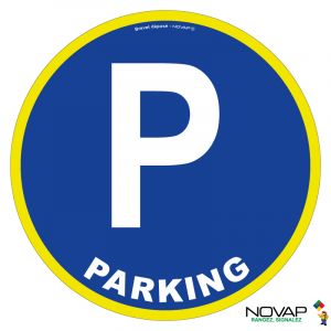 Panneau Parking privé - haute visibilité - Novap