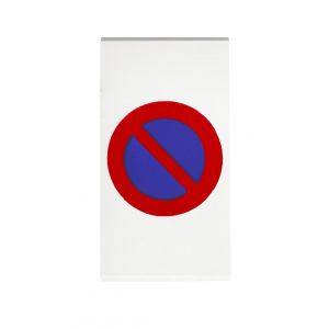 Panneau Prière de ne pas stationner - Sortie de voitures - haute visibilité  - Novap