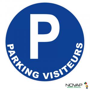 Panneau Parking visiteurs - Novap