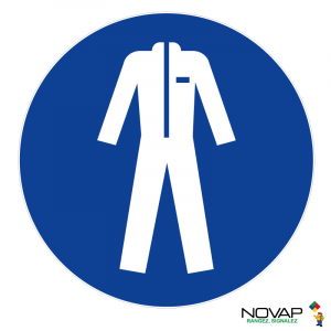 Panneau Vêtements de protection obligatoires - Novap